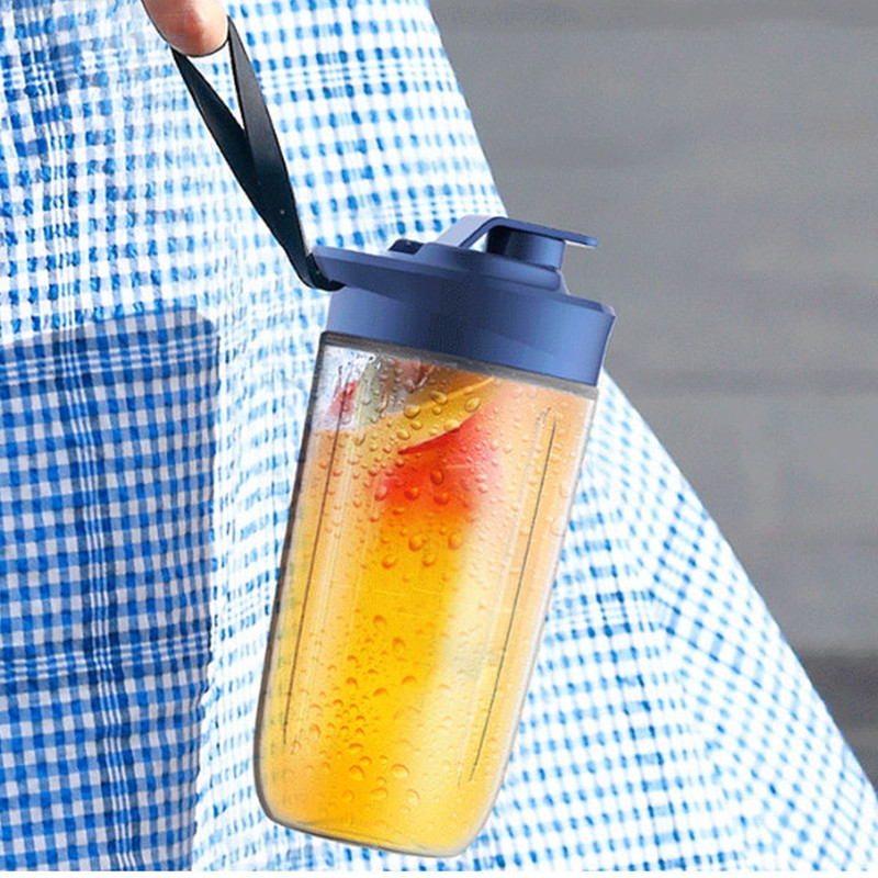 Портативный блендер Small Portable Juice 3 в 1, 40W для смузи, коктейлей, детского питания (6 лезвий, запасная - фото 9 - id-p216372936