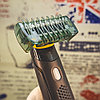 Портативный микро триммер для ухода за бородой и усами Micro trimmer (3 насадки), фото 8