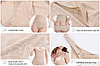 Утягивающее белье Боди Комбидресс Slim Culottes с открытыми трусиками Черный L, фото 8