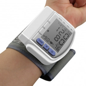 Электронный тонометр на запястье Automatic Wrist Watch CK-102S - фото 1 - id-p216375010