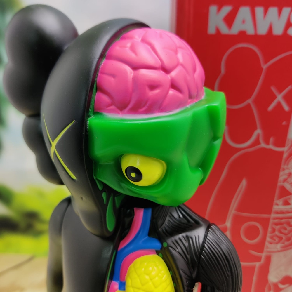 Kaws Dissected Black Игрушка 40 см - фото 7 - id-p216375012