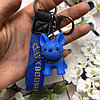 Брелок - подвеска Dog BOOM (с кольцом, карабином и ремешком) Синий, фото 9