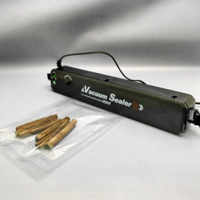Вакуумный упаковщик продуктов Vacuum Sealer B, 70W (2 режима работы 10 пакетов в подарок) - фото 1 - id-p216372953