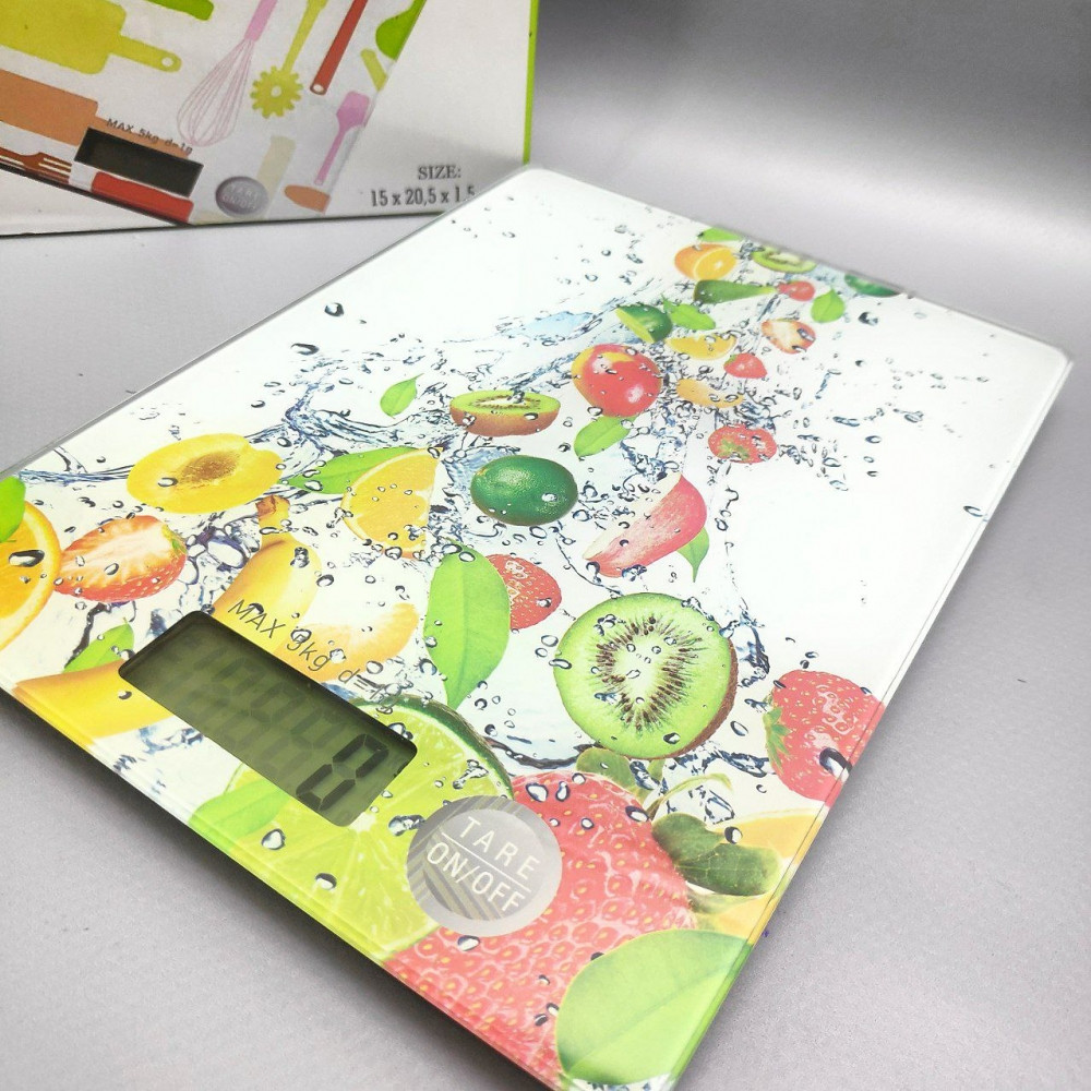 Электронные кухонные весы Digital Kitchen Scale, 15.00х20.00 см, до 5 кг Грейпфрут - фото 2 - id-p216372954