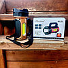 Ручной кемпинговый светодиодный фонарь-светильник HEL-T93 (USBсолнечная батарея, 7 режимов работы, с функцией, фото 9