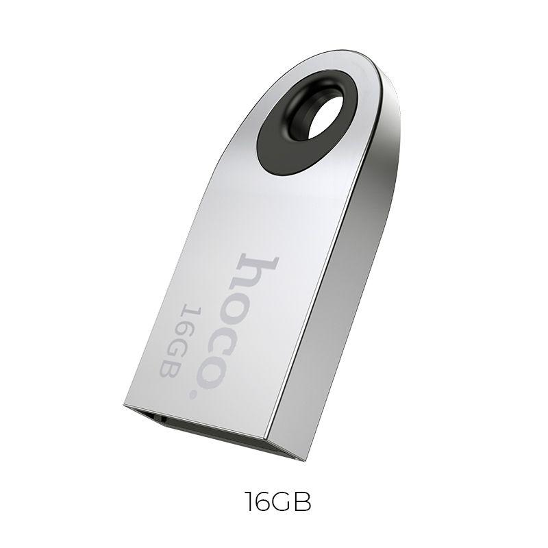 USB Flash накопитель 2.0 16GB HOCO UD9 серебристый - фото 1 - id-p216150132