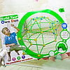 Детский конструктор Build Your Own Den 3D Палатка  Создание объемных геометрических фигур 87 деталей, 3, фото 4