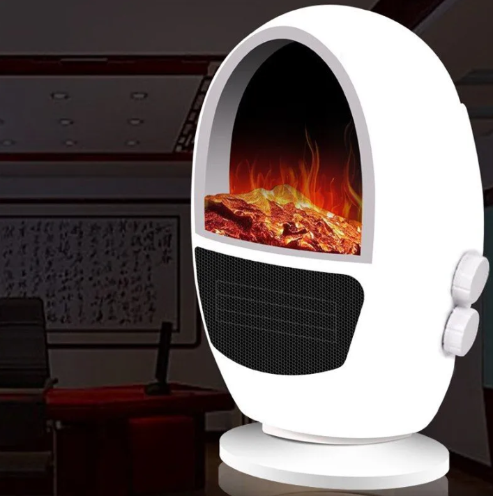 УЦЕНКА Домашний обогреватель с имитацией камина Flame Heater (MAXI) - фото 2 - id-p216374582