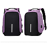 Рюкзак Bobby XL с отделением для ноутбука до 17 дюймов Антивор Фиолетовый, фото 4