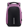 Рюкзак Bobby XL с отделением для ноутбука до 17 дюймов Антивор Фиолетовый, фото 7