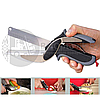 Умный нож Clever Cutter для быстрой нарезки  Овощи Фрукты Мясо/ножницы для продуктов, фото 7