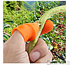 Садовый нож секатор на палец для сада и огорода (напальчник, обрезчик) (набор из 6 предметов), фото 6