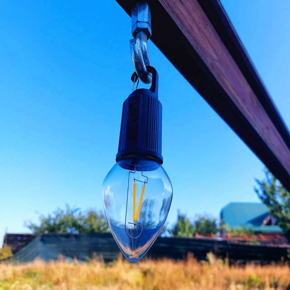 Перезаряжаемая лампа для кемпинга и сада Camping Lamp T03 (подвесная, 3 режима работы) - фото 5 - id-p216373067