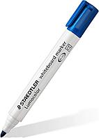 Маркеры STAEDTLER Lumocolor whiteboard 351, для доски, 2мм, синий