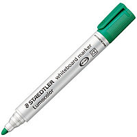 Маркеры STAEDTLER Lumocolor whiteboard 351, для доски, 2мм, зеленый