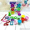 Набор для лепки Genio Kids Тесто-пластилин. Животный мир 6 цветов, 10 формочек, фото 8