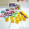 Набор Genio Kids Обучающий набор для лепки 22 элемента (геометрический фигуры, цифры) LEP11, фото 8
