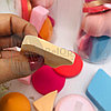 Многофункциональный набор спонжей для макияжа в пластиковом боксе  (цвет Микс), 9 штук., фото 6