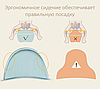 Хипсит - кенгуру Aiebao, с дышащей сеточкой / Рюкзак - кенгуру слинг для переноски малыша от 0 месяцев, фото 4
