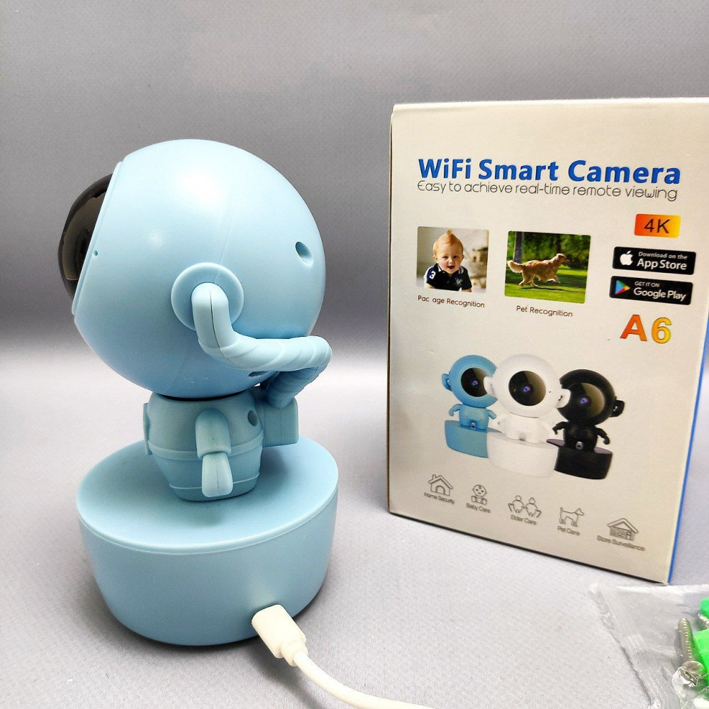 Умная камера Wi Fi smart camera 4K FULL HD Астронавт А6 (день/ночь, датчик движения, режим видеоняни) - фото 2 - id-p216373177