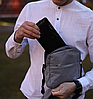 Стильный рюкзак Joy start 2 в 1 с USB и отделением для ноутбука до 17 DF-21016 (рюкзак  сумка) Черный, фото 2