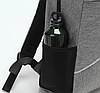 Стильный рюкзак Joy start 2 в 1 с USB и отделением для ноутбука до 17 DF-21016 (рюкзак  сумка) Черный, фото 7