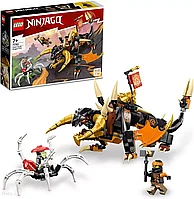 Конструктор LEGO Ninjago 71782, Земляной дракон Коула EVO