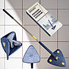 Швабра треугольная c отжимом для мытья полов и окон Multifunctuonal mop 130 см. / Телескопическая швабра с, фото 3