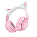 Беспроводные Bluetooth наушники W42 кошачьи ушки розовый Hoco, фото 2