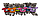 Мягкая игрушка брелок Кот Басик (Basik), в кофточке, разные цвета, фото 2