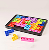 Игрушка - планшет тетрис Pop It 27 деталей Building Block / Конструктор - антистресс головоломка, фото 5