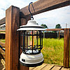 Многофункциональный подвесной походный фонарь в стиле ретро Camping Lamp Черный, фото 8