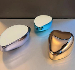 Безболезненный кристаллический эпилятор Crystal Hair Removal / Ластик - пилка из наностекла 2в1 Золото (без