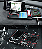 Противоскользящий коврик - держатель в автомобиль / подставка для телефона Черно - синий, фото 8