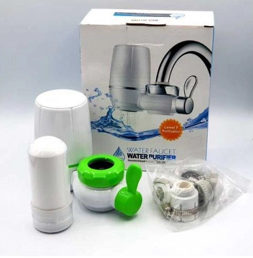 Фильтр очиститель воды Water Purifier / Фильтр проточный грубой девятиуровневой очистки Зеленый - фото 2 - id-p216373452