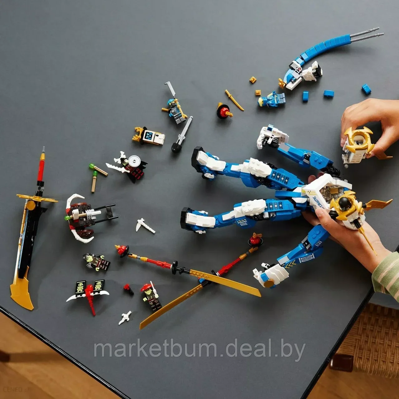 Конструктор LEGO Ninjago 71785, «Механический Титан Джея» - фото 6 - id-p216375818