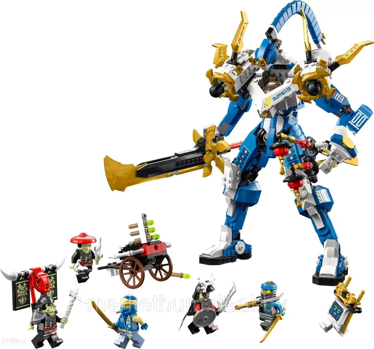 Конструктор LEGO Ninjago 71785, «Механический Титан Джея» - фото 2 - id-p216375818
