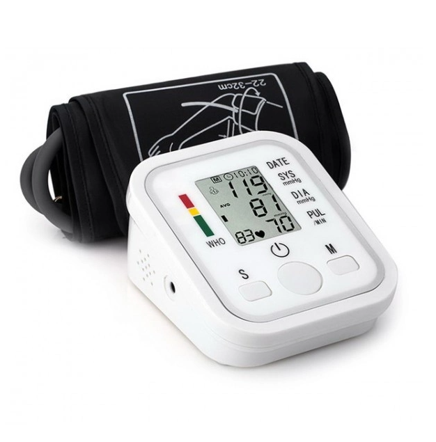 Автоматический электронный тонометрElectronicBlood pressure monitor с индикатором уровня аритмии - фото 6 - id-p216373473