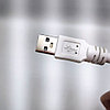 Портативный светодиодный USB светильник на гибком шнуре 29 см. / Гибкая лампа Белый, фото 4