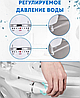 Гигиеническая биде  -  приставка для ванной комнаты (2 режима работы) / Биде - накладка для унитаза, фото 7
