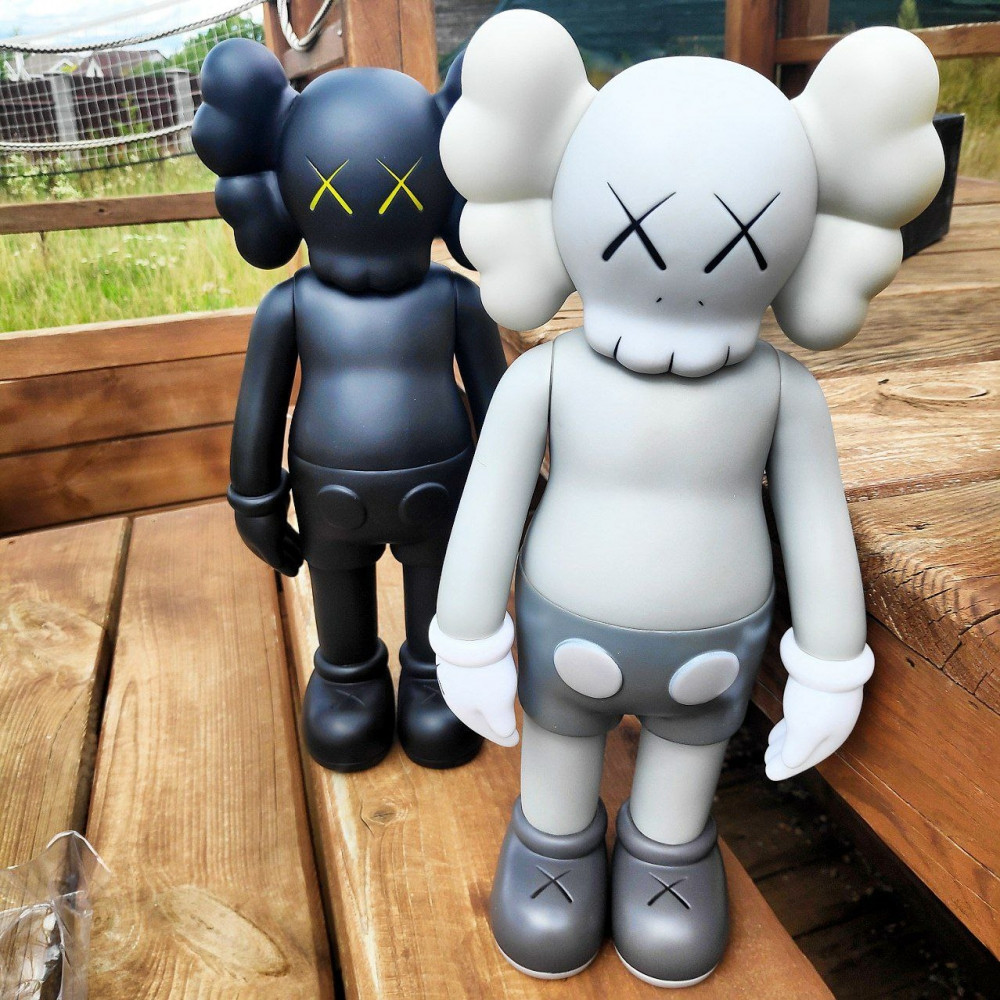 Kaws Companion Five Years Later Игрушка 38 см. Серый - фото 3 - id-p216373561