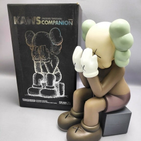 Kaws Companion Passing Through Игрушка 28 см. Коричневый - фото 1 - id-p216373563