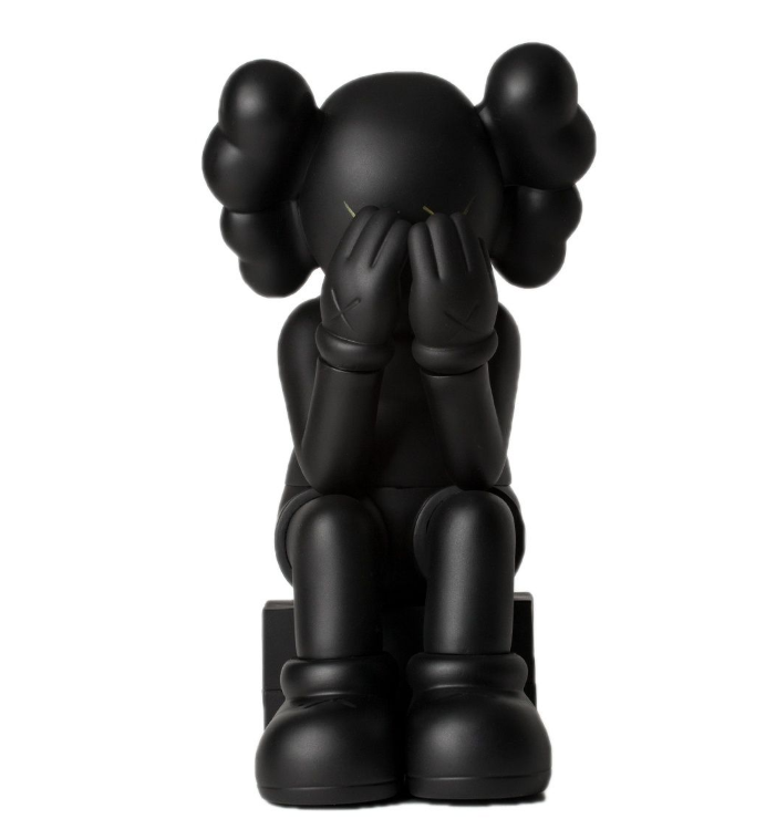 Kaws Companion Passing Through Игрушка 28 см. Черный - фото 3 - id-p216373564