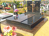 ДВОЙНОЙ КОМПЛЕКС С ГРАНИТНЫМ КРЕСТОМ И БРОНЗОВЫМ ОФОРМЛЕНИЕМ, фото 3