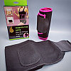 Пояс для похудения c кармашком для смартфона Best Gird для мужчин и женщин Черный с розовым, фото 5
