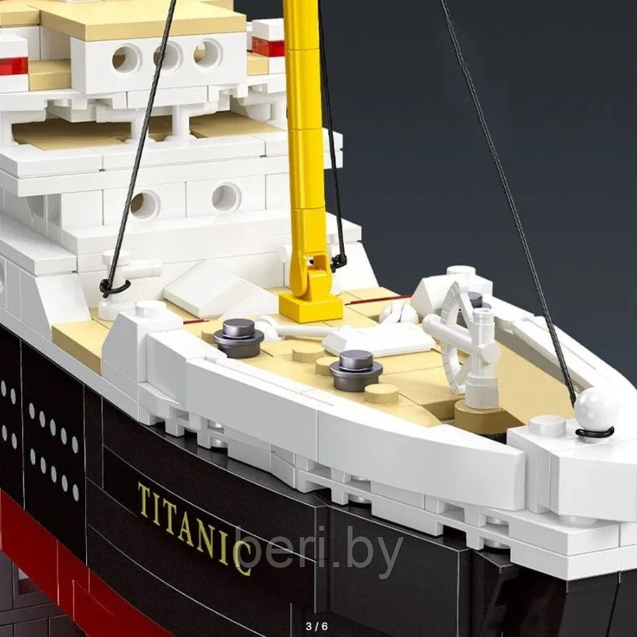 92026 Конструктор Корабль Титаник, 1059 деталей - фото 5 - id-p216376085
