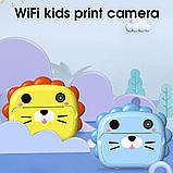 Фотоаппарат моментальной печати детский с WI-FI, фото 3
