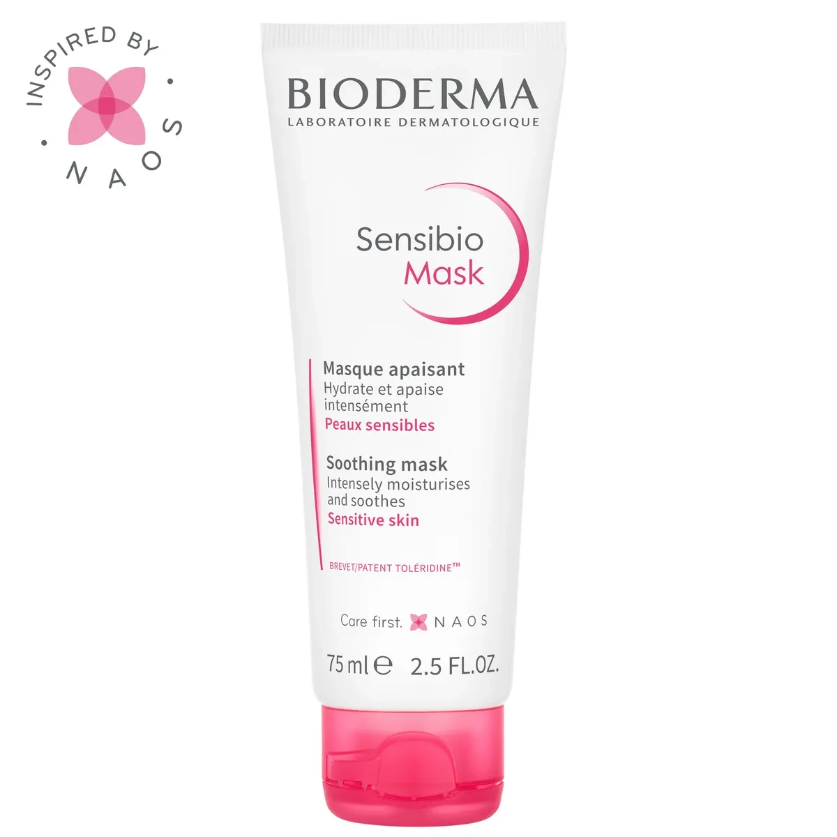 Маска успокаивающая кремовая Bioderma "Sensibio", 75 мл - фото 1 - id-p216376259