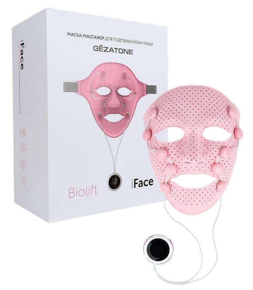 Маска-массажер миостимулятор для подтяжки кожи лица Gezatone Жезатон Biolift iFace