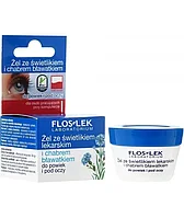 Гель для кожи вокруг глаз с очанкой и васильком Floslek Lid & under eye gel with eyebright and comflower, 10 г